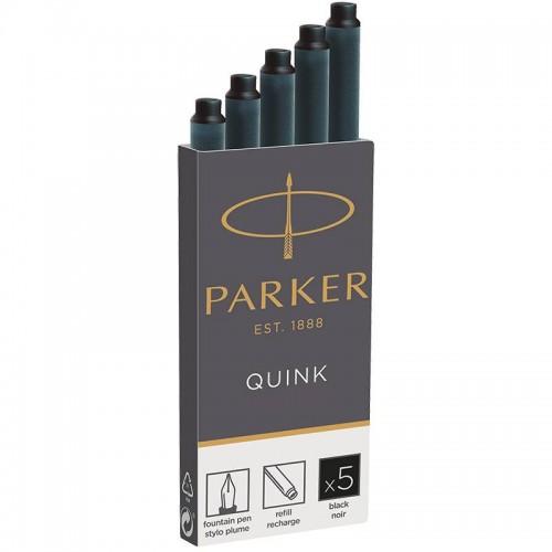 Черные картриджи с чернилами Parker (Паркер) Long Black ink в Новосибирске
