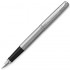 Набор Parker Jotter Stainless Steel CT из перьевой ручки и серого ежедневника в Новосибирске