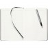 Набор Parker Jotter Stainless Steel CT из перьевой ручки и серого ежедневника в Новосибирске