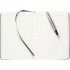Набор Parker Jotter Stainless Steel GT из перьевой ручки и черного ежедневника недатированного в Новосибирске