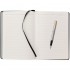 Набор Parker Jotter Stainless Steel GT из перьевой ручки и ежедневника недатированного черного цвета в Новосибирске
