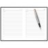 Набор Parker Jotter Stainless Steel GT из перьевой ручки и черного ежедневника в Новосибирске