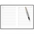 Набор Parker Jotter Stainless Steel GT из перьевой ручки и синего ежедневника недатированного в Новосибирске