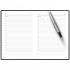 Набор Parker Jotter Stainless Steel GT из перьевой ручки и зеленого ежедневника недатированного в Новосибирске