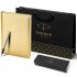 Набор Parker Jotter Stainless Steel GT из перьевой ручки и золотого ежедневника недатированного в Новосибирске