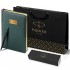 Набор Parker Jotter XL SE20 Monochrome Black из шариковой ручки и ежедневника зеленого цвета в Новосибирске
