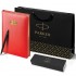 Набор Parker Jotter XL SE20 Monochrome Black из шариковой ручки и ежедневника красного цвета в Новосибирске