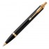 Набор Parker IM Metal Black GT из шариковой ручки и ежедневника недатированного черного цвета в Новосибирске