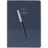 Набор Parker Jotter Royal Blue CT из перьевой ручки и ежедневника недатированного синего цвета в Новосибирске