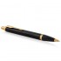 Набор Parker IM Metal Black GT из шариковой ручки и ежедневника черного цвета в Новосибирске