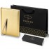 Набор Parker Jotter XL SE20 Monochrome Gold из шариковой ручки и ежедневника золотого цвета в Новосибирске