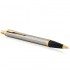 Набор Parker IM Brushed Metal GT из шариковой ручки и ежедневника коричневого цвета в Новосибирске