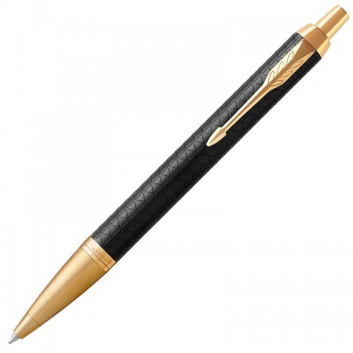 Шариковая ручка Parker (Паркер) IM Premium Black/Gold GT в Новосибирске
