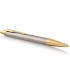 Шариковая ручка Parker (Паркер) IM Premium Warm Silver/Gold GT в Новосибирске
